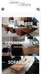Mobile Screenshot of manndesign.dk